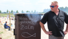 Smokey and the grillbandits zalm roken feest Emmeloord Noordoostpolder Maarten van Hoeve