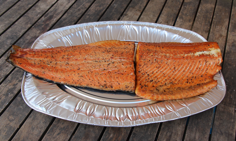 Smokey and the grillbandits zalm roken feest Emmeloord Noordoostpolder Maarten van Hoeve